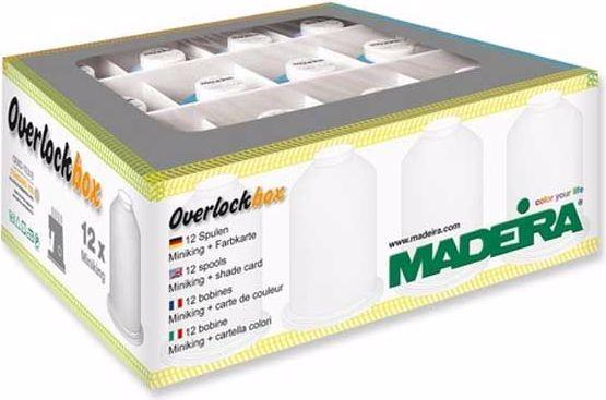 Produktbild Madeira OverlockBox Miniking 12 Spulen