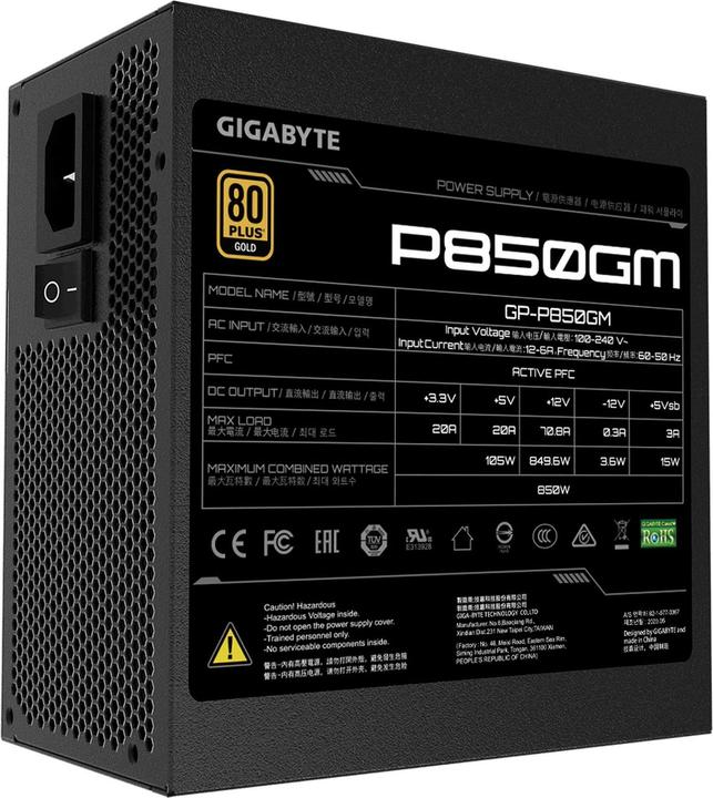 Produktbild Gigabyte P850GM (850 W)