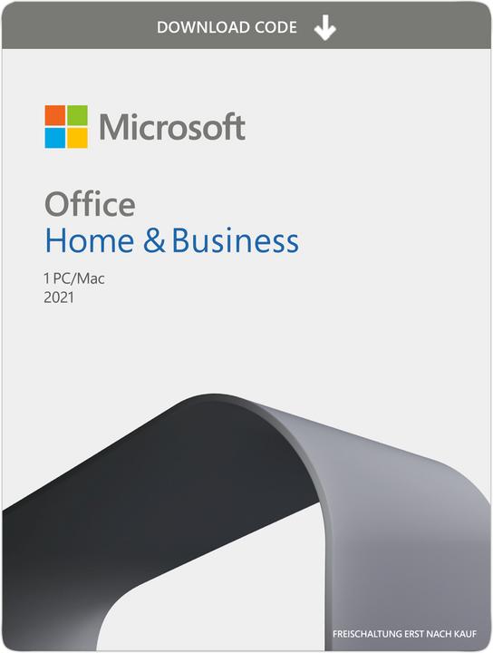 Produktbild Microsoft Office Home & Business 2021 (1 User, 1 Geräte/User, unbegrenzt)
