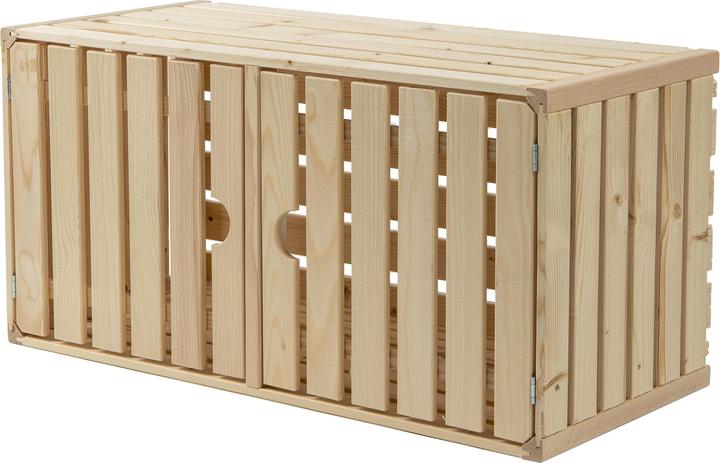 Actual product image Holz Zollhaus Wooden harasse (32 x 35 x 70 cm, 78.40 l)