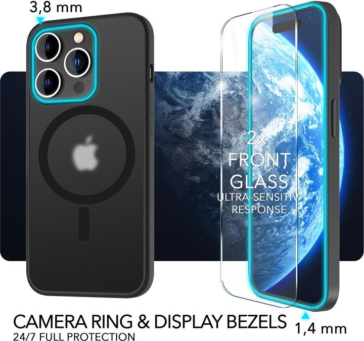 Produktbild Nalia Klare Transparente Silikon Hülle (Apple iPhone 14 Pro)