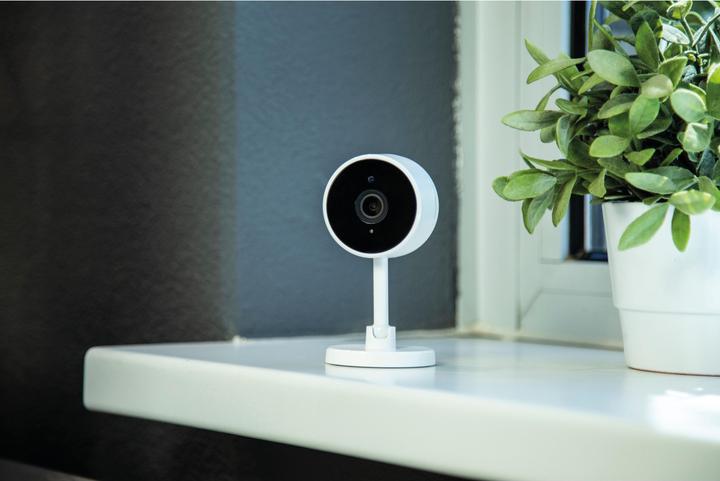 Actual product image Alecto SMART-CAM10 - Smart wifi camera, aan domotica koppelbare IP camera - Wit (1920 x 1080 Pixels)