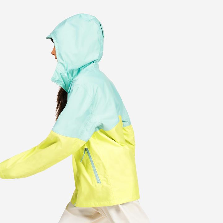 Image du produit Tribord Veste de voile imperméable Enfant - veste de pluie Sailing 100 bleu jaune citron (122)