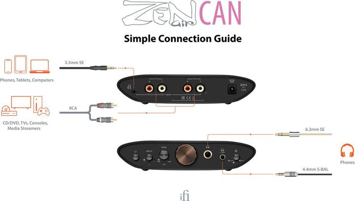 Actual product image iFi Audio ZEN Air CAN (gain switch, Bass Boost)