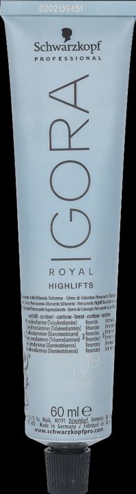 Actual product image Schwarzkopf Professional Schwarzkopf Igora Royal Highlifts 12-19 Special Blonde Cendré Violet 60 ml (12-19 Special blonde Cendré Purple)