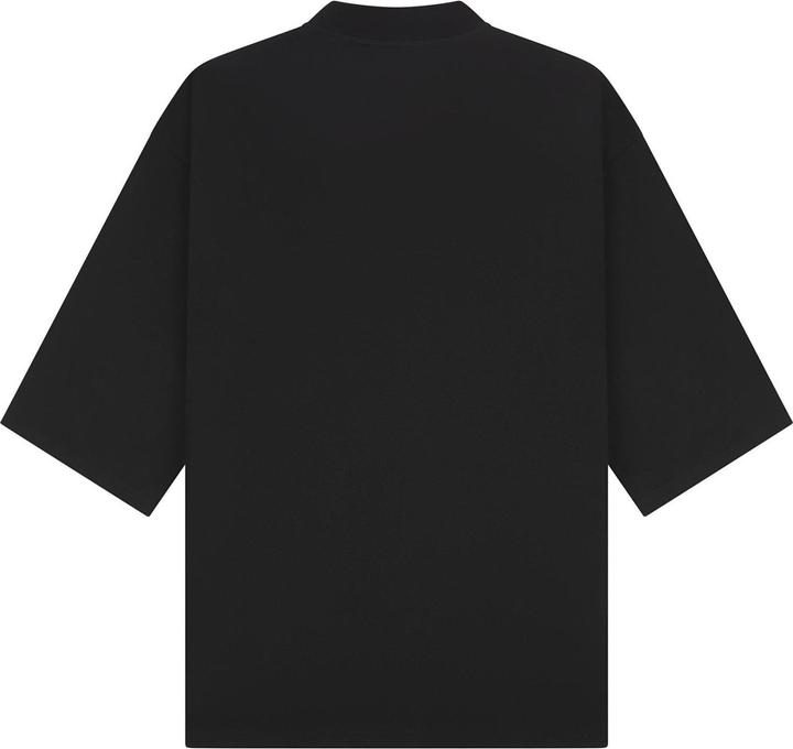 Actual product image Casual Classics Unisex Adult Combed Ringspun Cotton Extended Neckline Oversized Short-Sleeved T-Shirt (4XL)