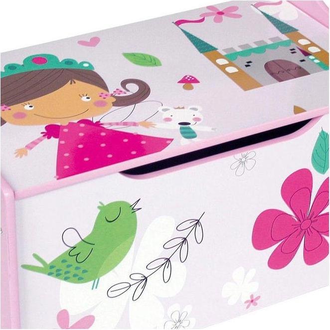 Actual product image Playwood Wooden Toy Bench Pink