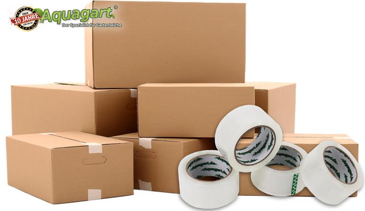 Image du produit Aquagart 108 x Profi Klebeband Paketband extra stark Paketklebeband 50mm x 66m (50 mm)