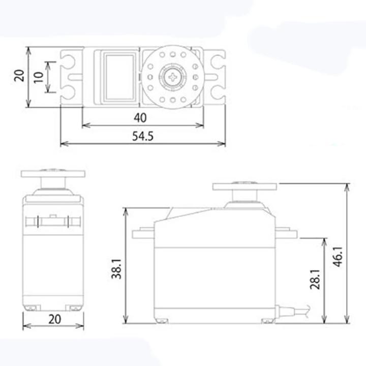 Image du produit Futaba Servo S-U400 Digital HV