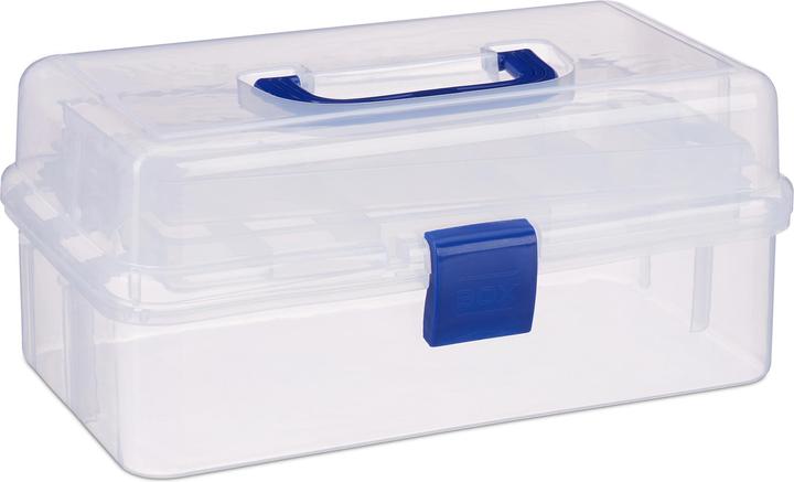 Image du produit Relaxdays Boîte en transparente (33 x 19.5 x 14 cm)