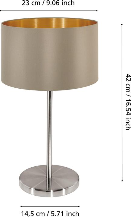 Actual product image EGLO Maserlo (E27)