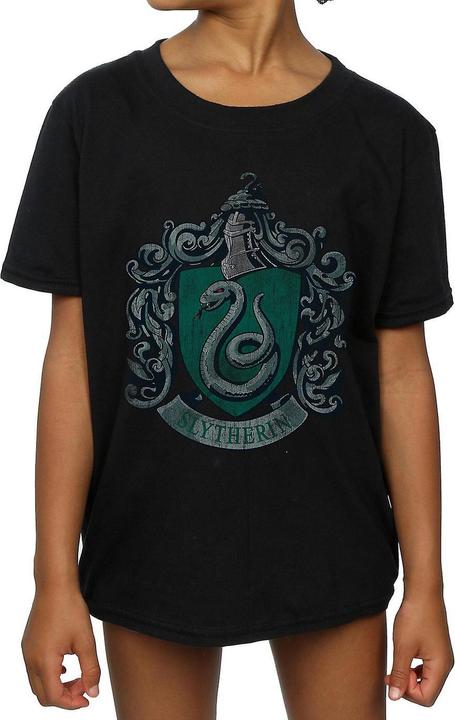 Produktbild Girls Slytherin Cotton T-Shirt (140, 146)