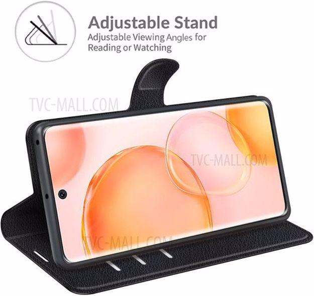 Produktbild MU Classic Litchi Leder Bookcover Series (Honor 50, Huawei Nova 9)