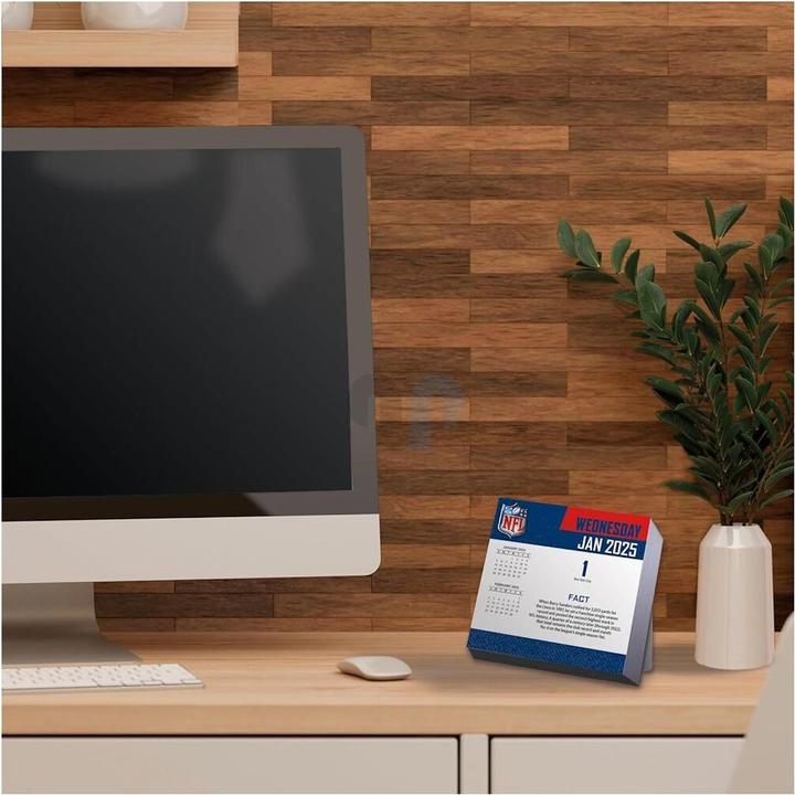 Actual product image NFL - All Team - Desk Calendar 2025 (Italian, Spanish, English, French, German)