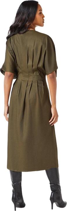 Actual product image Principles Womens/Ladies Crepe Pleat Waist Midi Dress (36 D)