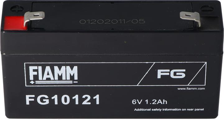 Produktbild Fiamm Akku FG10121 Blei-Gel Akku 6 Volt, 1,2Ah (6 V, 1.20 Ah)