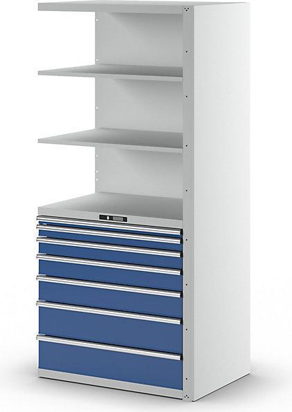 Image du produit Lista Etagère à tiroirs (102 cm, 220 cm)