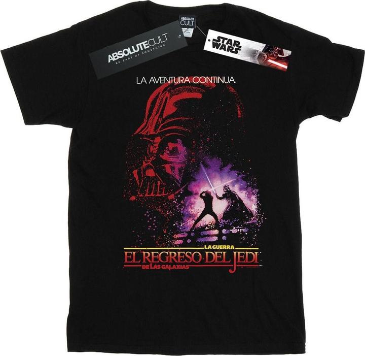 Immagine prodotto Star Wars Return Of The Jedi Spanish Poster Maglietta Uomo (3XL)