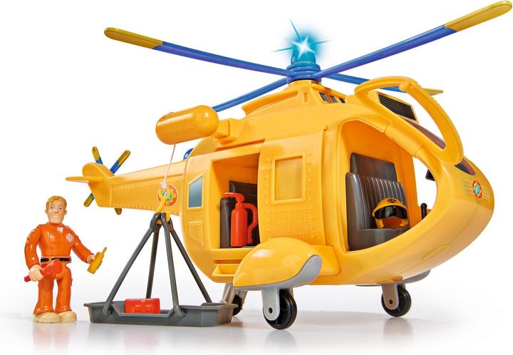 Image du produit Simba Pompier Sam Wallaby 2 Hélicoptère Mef Figure