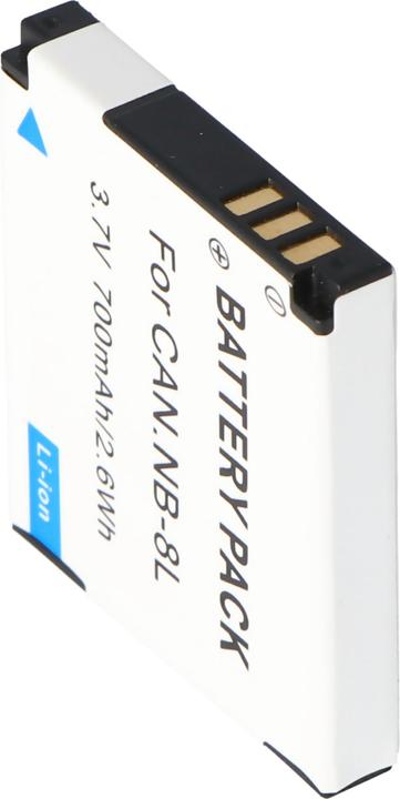 Image du produit AccuCell Batterie Canon NB-8L, PowerShot A3000 IS (Batterie)
