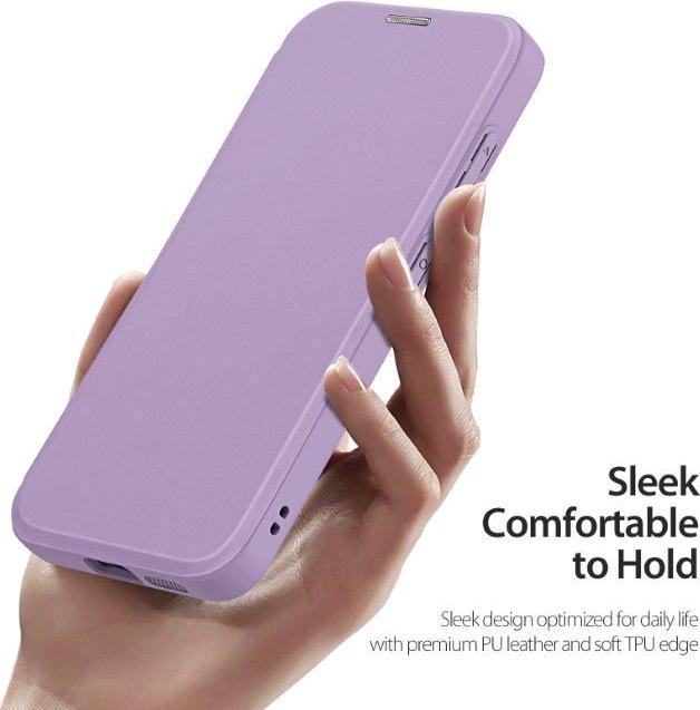 Actual product image Dux Ducis Skin X Pro Series Samsung Galaxy S25 Cover - Purple (Samsung Galaxy S25)