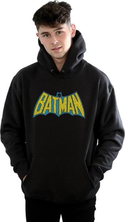 Produktbild Batman Crackle Logo Kapuzenpullover (L)