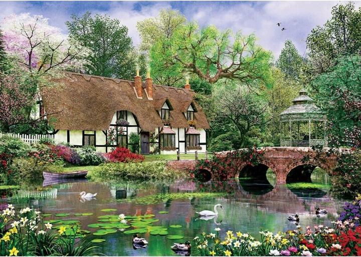 Image du produit Lamberth Puzzle 1000 pièces Fleurs de lotus (1000 pièces)
