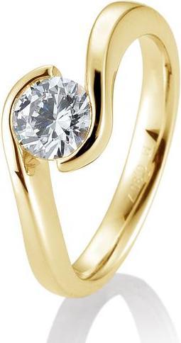 Produktbild Breuning Ring Schwung 0,80-1,50 ct. (52, 750/18 K Gold)