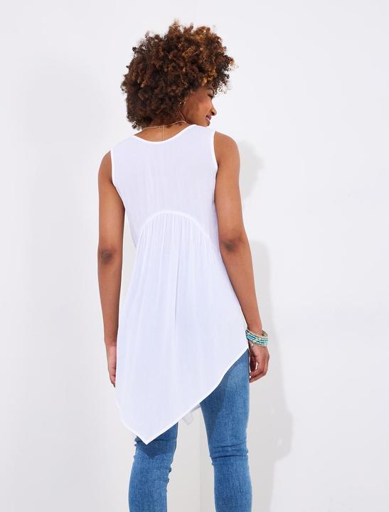 Actual product image Joe Browns Handkerchief Hem Lace Panel Tunic (36)