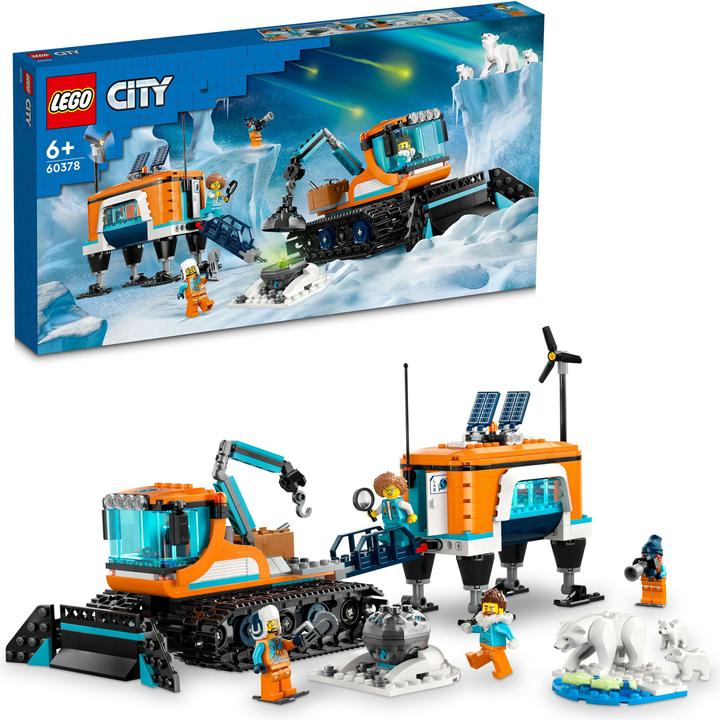 Immagine prodotto LEGO Spazzaneve artico della città con laboratorio mobile (60378, LEGO City)