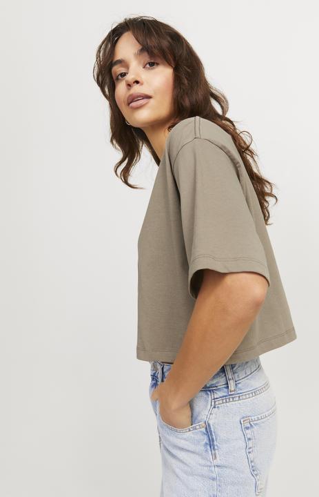 Actual product image JJXX Jxandrea Loose Ss Cropped Tee Jrs Noos (S)