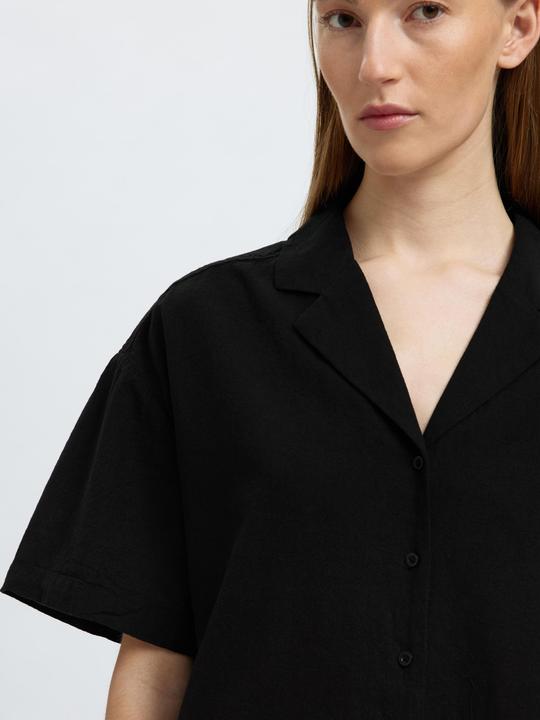 Actual product image Selected Homme Leinenmix Kurzarmhemd (36)