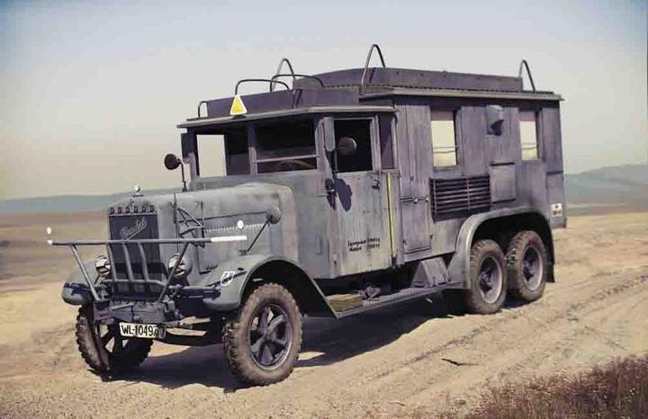 Actual product image ICM Henschel 33 D1 Kfz. 72