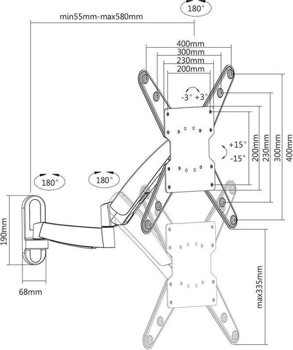 Immagine prodotto Xantron Ergoline-422 (Muro, 47", 20 kg)