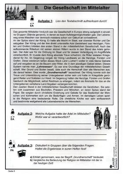 Produktbild Lernwerkstatt - Mit dem Fahrstuhl ins Mittelalter (Deutsch, Lynn-Sven Kohl, Moritz Quast, 2006)