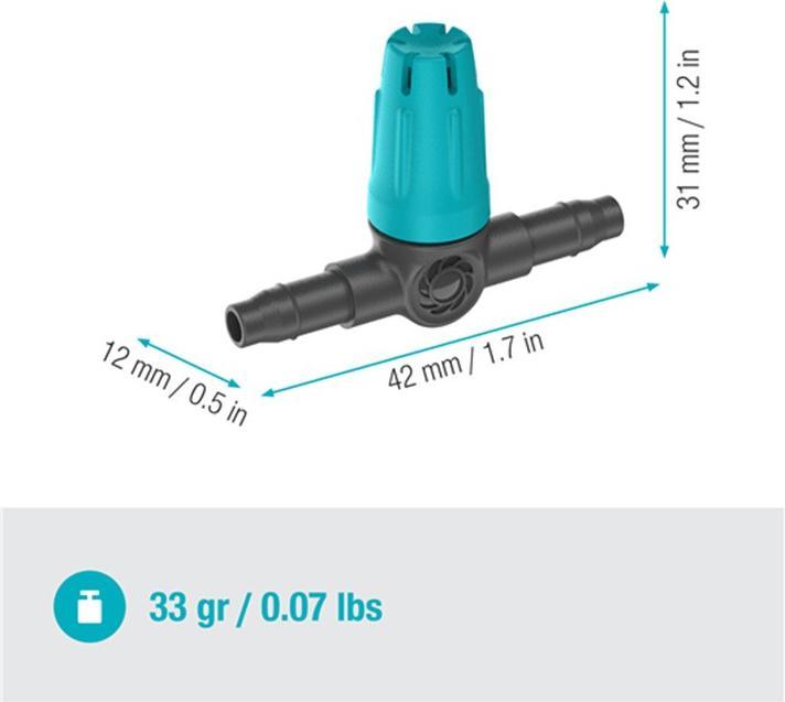 Actual product image Gardena Row small area nozzle (Drip irrigation dripper)