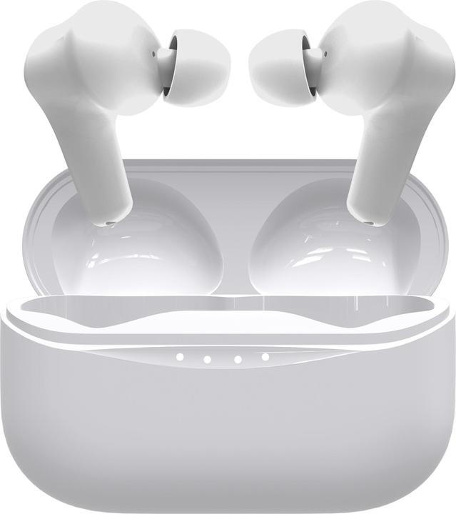 Immagine prodotto Vivanco COMFORT PAIR W Auricolare True Wireless Stereo (TWS) In-ear Chiamate/Musica Bluetooth Bianco (Nessuna soppressione del rumore, 10 h, Senza fili)
