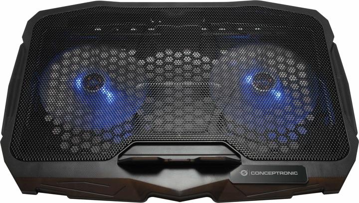 Actual product image Conceptronic THANA07B Notebook Cooling Pad 43.2 cm (17" ) Black