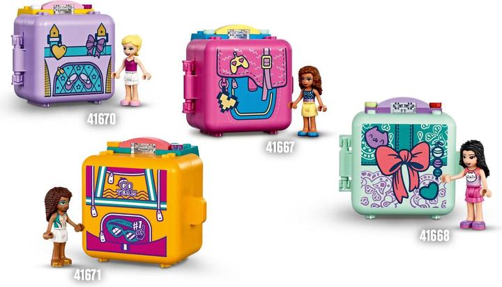 Actual product image LEGO Mia's Football Cube (41669, LEGO Friends)