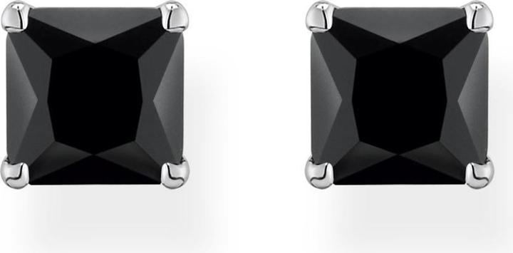 Actual product image Thomas Sabo Stud Earrings Black Stone (925 silver)