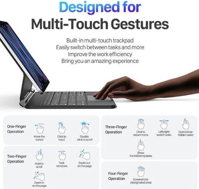 Produktbild Dux Ducis MK Series Keyboard Case (US, IPad Air (2022), IPad Pro 11 (2020))