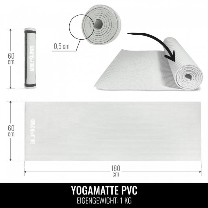 Image du produit Gorilla Sports Tapis de yoga (5 mm)
