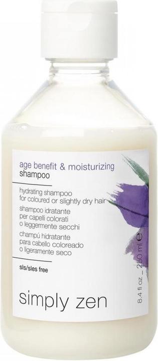 Simply Zen Age Benefit & Moisturizing Shampoo 250 ml (250 ml, Flüssiges Shampoo)