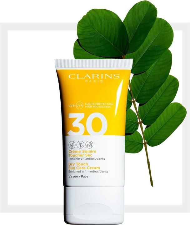 Actual product image Clarins Dry Touch (Sun cream face, SPF 30, 50 ml, 73 g)