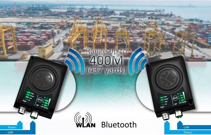 Image du produit Anybus AWB3000 Wireless Bridge II Pont sans fil Bluetooth, WLAN, Ethernet 9 V/DC, 12 V/DC, 24 V/D