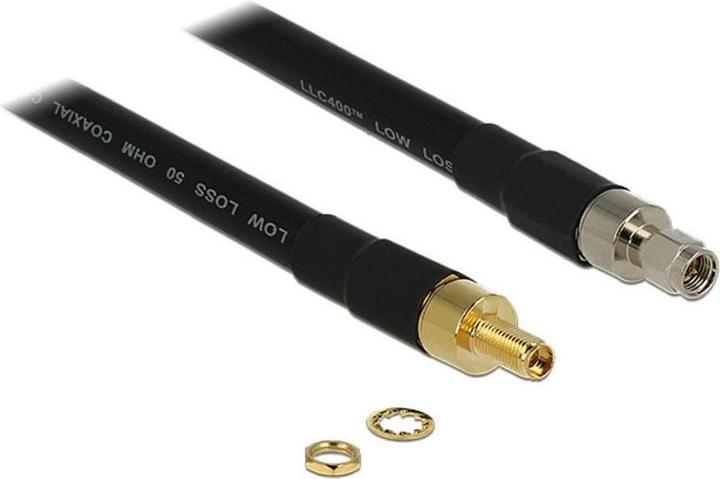 Produktbild Delock GSM/UMTS/LTE Verlängerungskabel, 1m (3.50 dB, Antennenkabel)