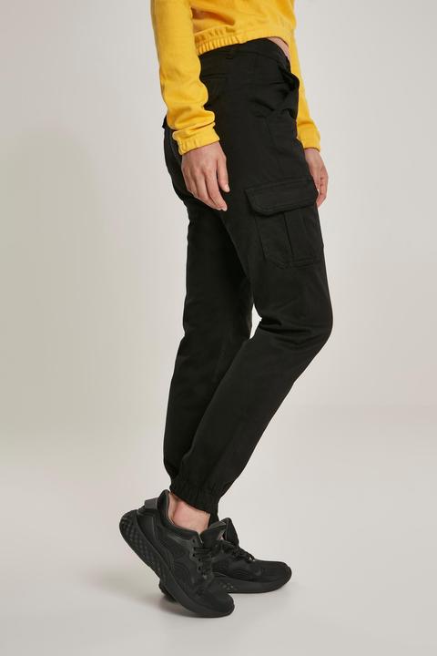Urban Classics Ladies High Waist Cargo Pants
