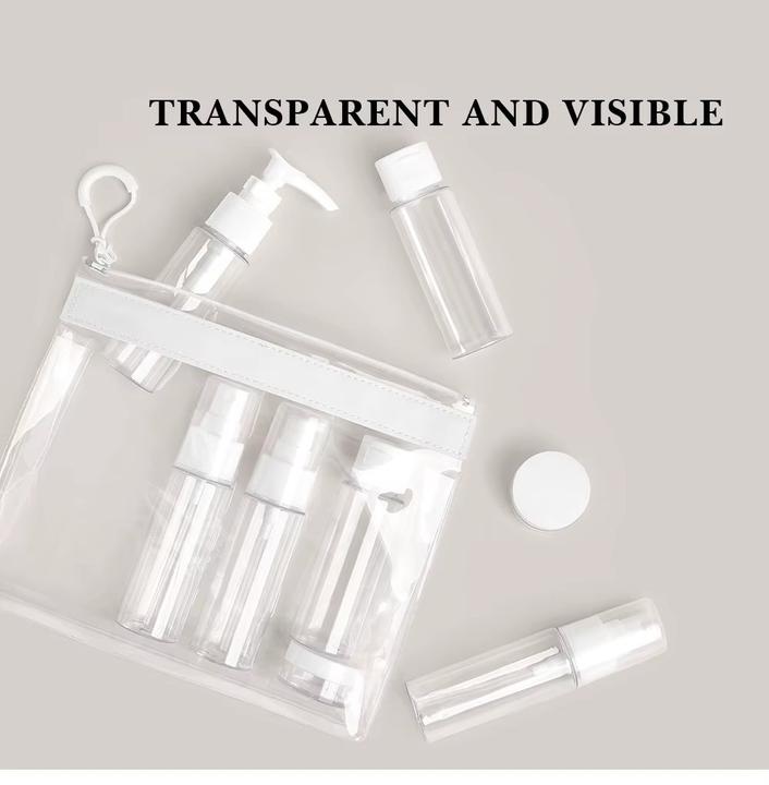 Produktbild Swissdetector Transparente Reiseflaschen (Flüssigkeitsbeutel)