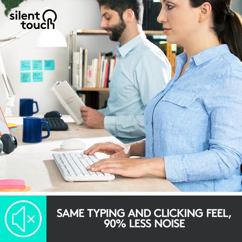 Immagine prodotto Logitech MK295 Silent (US, Senza fili)
