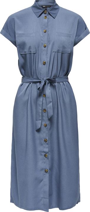Only ONLHANNOVER Langes Kleid Hemdblusenkleid